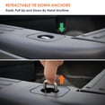 thumbnail image 2 of 4 Pack Truck Bed Tie Down Anchors Retractable D Ring for Ford F150, Raptor F250/F350, 2 of 7