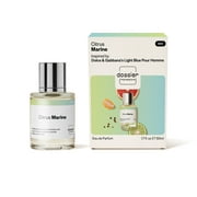 Dossier Citrus Marine Eau De Parfum, Inspired by D&G's Light Blue, Cologne for Men, 1.7 oz
