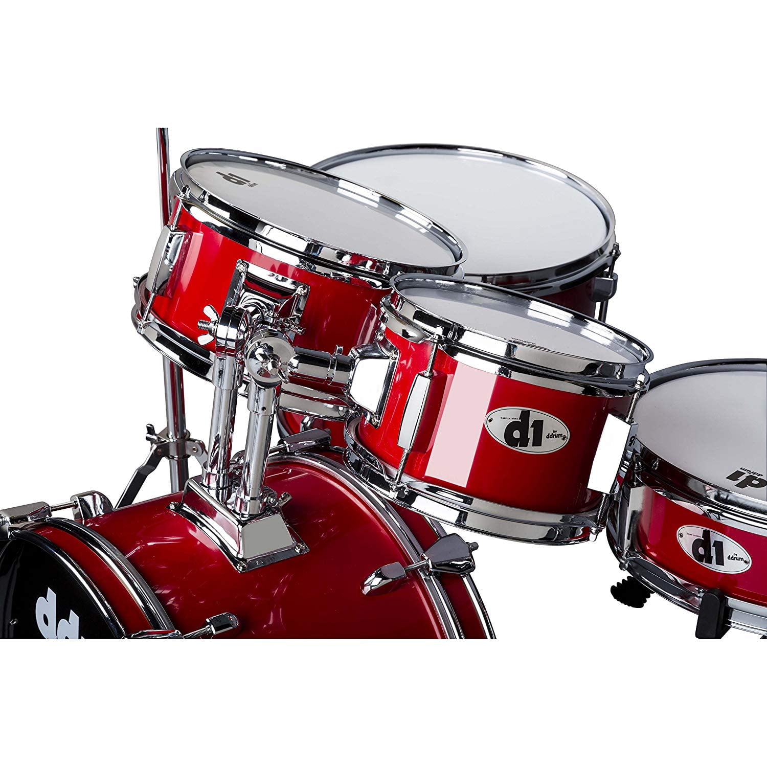 ddrum D1 Junior 5 Piece Complete Drumset w Cymbals Candy