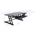 thumbnail image 4 of Rocelco Rehausseur de Bureau Réglable en Hauteur (Noir), Support Double Moniteur (DM2) et Tapis Anti-Fatigue (MAFM), 4 of 9