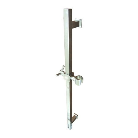 UPC 663370102509 product image for 22 in. Square Brass Slide Bar in Polished Chrome Finish | upcitemdb.com