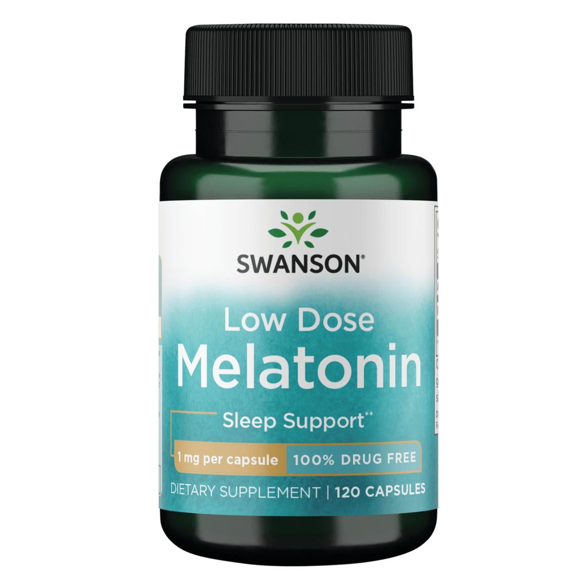 Swanson Melatonin 1 mg 120 Capsules