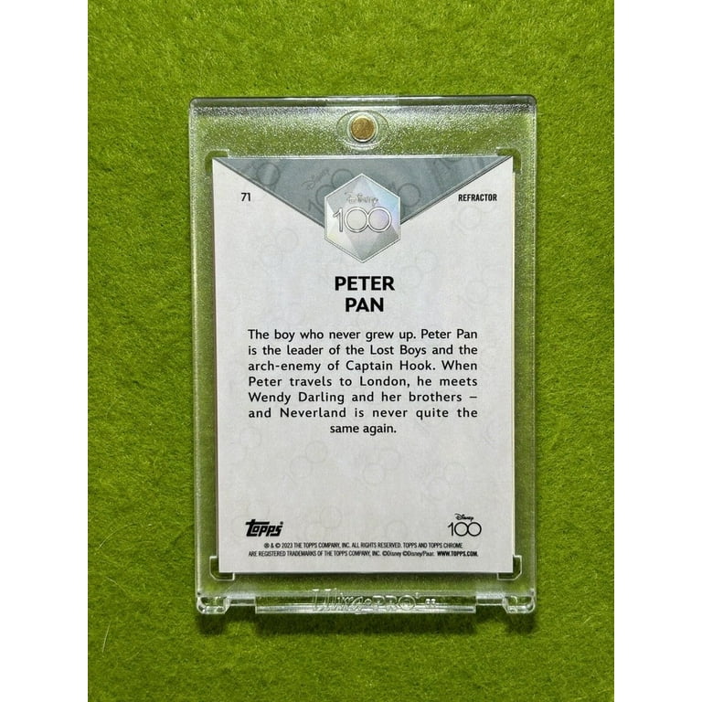 peter pan lorcana card Peter Pan - Never Land Prankster - Azurite Sea [LEGENDARY NORMAL] [Near Mint]