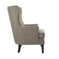 thumbnail image 2 of Linge Chaise Wingback, gris chaud, 2 of 8