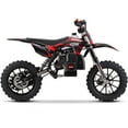 thumbnail image 3 of MotoTec Thunder 50cc 2-Stroke Kids Gas Dirt Bike Red, 3 of 16