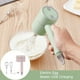 thumbnail image 3 of Huevo eléctrico batidor recargable mezclador inalámbrico ajustable agitador bicarbonato batido de bateas accesorios de cocina accesorios regalos rosa Yuarrent HA059934-02B, 3 of 7
