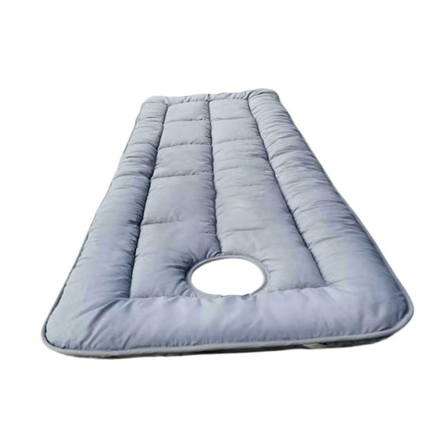 Almohadilla para mesa de masajes SPA, colchón para salón de belleza, portátil, cómoda, elegante, suave, cojín para cama facial, tapete para mesas de Gris