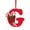 G, variant on 1pc 26 Letters Christmas Ornaments - Personalized Favorite Worthy Hollowed-Out Signs, Red/Gold String Customizable Easy-Hang DIY Decor for Tree, Crafts, Classroom Decor Holiday Rooms, O