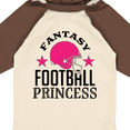 thumbnail image 4 of Inktastic Fantasy Football Princess Girls Long Sleeve Baby Bodysuit, 4 of 5