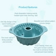 thumbnail image 4 of Double Ear Silicone Mousse Cake Mould High Temperature Resistant Cake Pan DIY Cake Baking Tool, 4 of 13