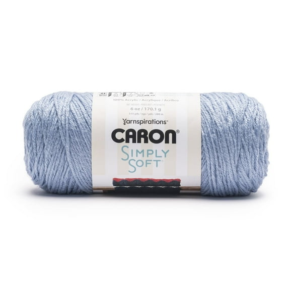 Caron® Simply Soft™ #4 Worsted (Medium) Acrylic Yarn, Periwinkle 6oz/170.1g 315 Yards