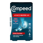 Compeed Advanced Blister Care Pads, Mixed Sizes, 6 Ct