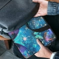 thumbnail image 4 of AWERP Fantasy Watercolor Style Butterflies Star Sky Full of Stars Laptop Bag Tablet Cover Neoprene 15inch, 4 of 5