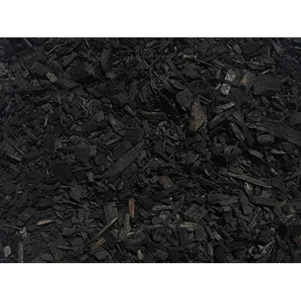 Bold Black Wood Chip Mulch, 42 Quarts!