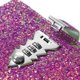 thumbnail image 4 of Digital Password Journal Combination Lock Diary Locking A6 Refillable Leather Journal (Purple), 4 of 4