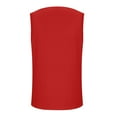 thumbnail image 7 of Women's Sleeveless Chiffon Crew Neck Blouses Dressy Casual Tank Tops 2026 Summer Tunics Office Work Shirts, 7 of 7