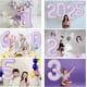 thumbnail image 5 of Globos con números Yeodong, 40 cm, color morado claro, número 9, 5 of 6