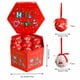 thumbnail image 3 of Puntoco Paquete de regalo con combinación de adornos navideños, bola navideña y campana, colgante para árbol de Navidad, juego de bolas navideñas, 3 of 7