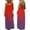 Multicolor-cruise wear for women, variant on Womens Casual Cami Dresses Summer Beach Vacation Sundress Trendy Gradient Printing Maxi Dress Loose Fits Sleeveless Dresses Open Back Long Dress
