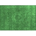 thumbnail image 1 of Ahgly Company Indoor Rectangle Oriental Emerald Green Industrial Area Rugs, 6' x 9', 1 of 4