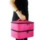 thumbnail image 3 of Bolsa de almacenamiento de esmalte de uñas de doble capa, con divisores ajustables, portátil, 30 rejillas, estuche organizador para secador de uñas, shamjiam Almacenamiento de esmalte de uñas, 3 of 9