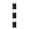 thumbnail image 3 of Camisola de Yoga Minnieouse para mujer chaleco de Fitness ropa de gimnasio Negro L, 3 of 6