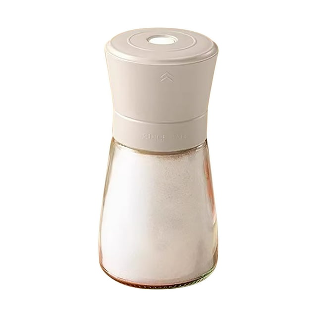 Pot de Rangement Léger pour Sel avec Couvercle Doseur, Contenant Hermétique pour Garde-Manger de Cuisine