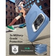 thumbnail image 4 of ESR - Funda para iPhone 16 Pro, de silicona, compatible con MagSafe, protección de grado militar, so, 4 of 8