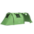 thumbnail image 1 of Outsunny 3-4 Person Camping Tent with 2 Rooms, Waterproof Family Tent, 1 of 10
