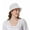 White, variant on Toptie Unisex Cotton Twill Bucket Sun Hat for Men Women Summer Outdoor UV Sun Cap-Pink