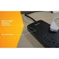 thumbnail image 3 of Woods 41618 8 Outlet 3540 Joule BlackSurge Protector, 3 of 6