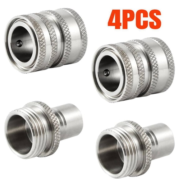 YangNengwen 3/4 inch Water Hose Quick Connect, Garden Hose Connector, Release Pump Fittings for Faucet,Sprayer