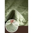 thumbnail image 4 of Chair Protector Cover Slipcover Pack of 6, Wehilion Super Fit Stretch Removable Washable Chair Cover for Kitchen,Hotel,Ceremony,Dining Room Wedding Banquet Decoration,Green, 4 of 4