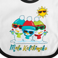 thumbnail image 4 of Inktastic Mele Kalikimaka Boys or Girls Baby Bib, 4 of 4