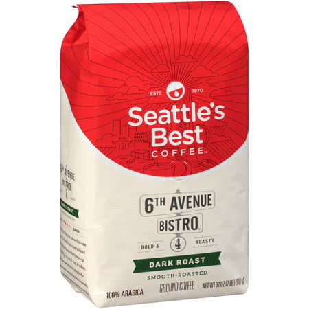 Seattle's Best Coffee™ 6th Avenue Bistro® Dark Roast Ground Coffee 32 oz.