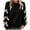 02 Black, variant on YueHuiYing Womens Sweater Oversized Crewneck Cute High Low Sweater Fall Winter Casual Long Sleeve Soft Knitted Pullover Top Brown XL