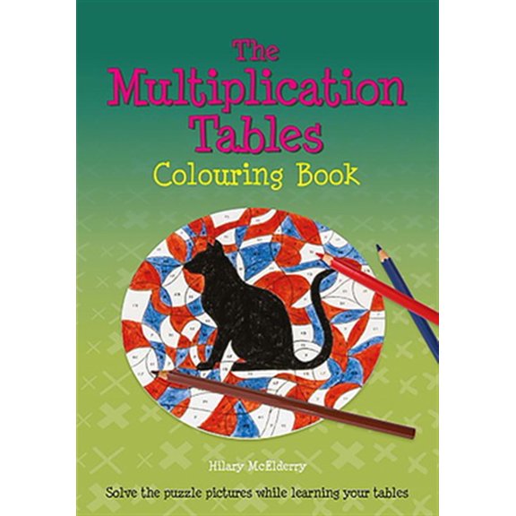 Pre-Owned The Multiplication Tables Colouring Book: Solve the Puzzle Pictures While Learning Your Tables (Back to fundamentals) Paperback