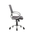 thumbnail image 3 of Boss Office Products Mesh Back with Pewter Task Office Chair in Grey, 3 of 5