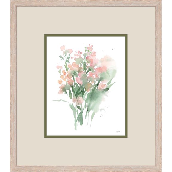 Great Art Now Vibrant Blooms II by Katrina Pete, Framed Wall Art, 18W x 20.5H