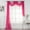 Hot Pink, variant on Interior Trends Multipurpose Fully Hemmed Sheer Voile Window or Event Draping Fabric Scarf Valance (1 Piece: 54" W x 216" L, Royal Blue)