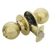 Angle View: Hardware House Helena Privacy Door Knob with Round Rosette