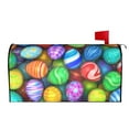 thumbnail image 2 of Haiem Colorful Easter Eggs1 Mailbox Covers Magnetic ,Mailbox Wraps Post Letter Box Cover for Holiday Garden Yard Decor-25.5x21 in, 2 of 9