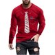 thumbnail image 2 of Blusas y camisas de manga larga y cuello redondo, camisetas casuales de moda para hombre, camisetas deportivas con estampado navideño, camisetas de manga larga, blusas de manga larga y cuello redondo,, 2 of 4