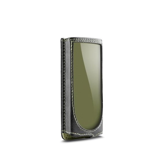 DLO - Philips Electronics DLZ57632/17 Funda de Cuero (HipCase) con Clip para Cinturón, para Zune 4/8/16 GB (Negro con Detalles en Verde)