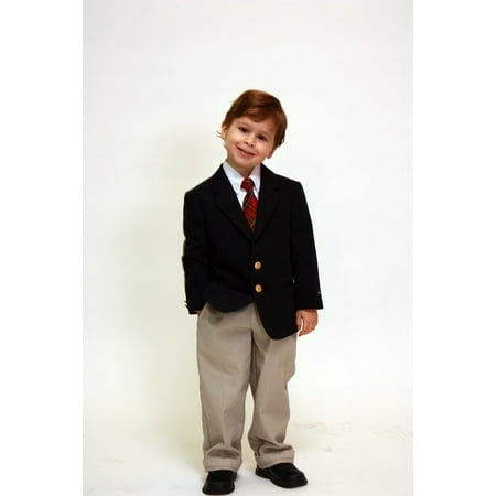 Canvas Print Posing Young Portrait Boy Smile Happy Smart Male Stretched Canvas 10 x