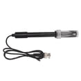thumbnail image 1 of PH Electrode BNC Connector High Sensitivity Accurate Stable Measurement Black Electrode Probe Connector for Aquariums, 1 of 9