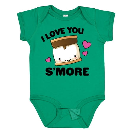 

Inktastic Valentines Day I Love You S more with Pink Hearts Boys or Girls Baby Bodysuit
