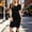Black Dresses for Women, variant on Ygbgbb Women V‑Neck Wrap Midi Dress, Short Sleeve Ruched Waist Split Hem Slim Fit Bodycon Dress for Work Business and Party Green L