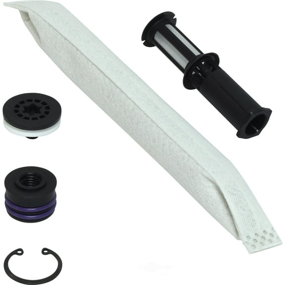 A/C Receiver Drier / Desiccant Element Kit -- Header and Desiccant Bag Kit Fits select: 2015-2016 AUDI A3, 2017-2018 AUDI A3 PREMIUM