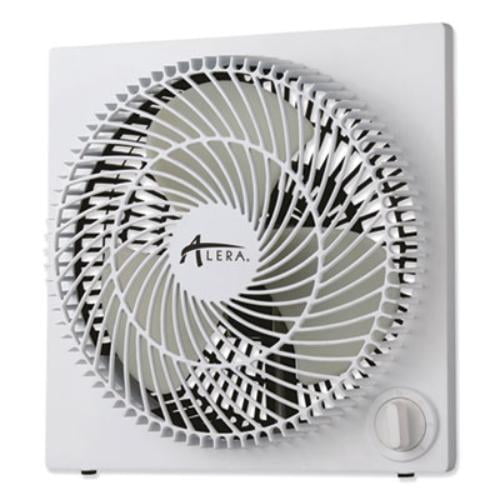 Alera Fanbx10b 9 3 Speed Desktop Box Fan Plastic White Walmart Com Walmart Com